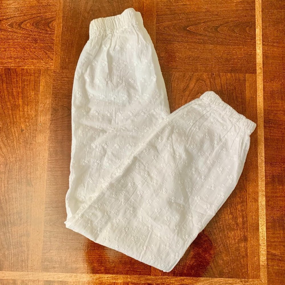 White Summer Pants Girls